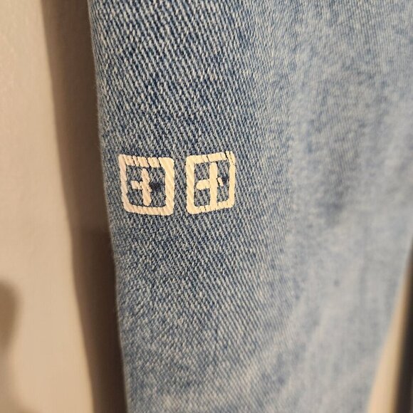 Ksubi Blue Van Winkle No Glory Jeans Disressed Skinny-fit Low-rise - Size 32 - Picture 9 of 12